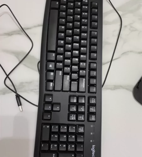 罗技（Logitech）K120 键盘 有...