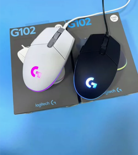 【特价】全新未拆封游戏鼠标罗技有线G102...