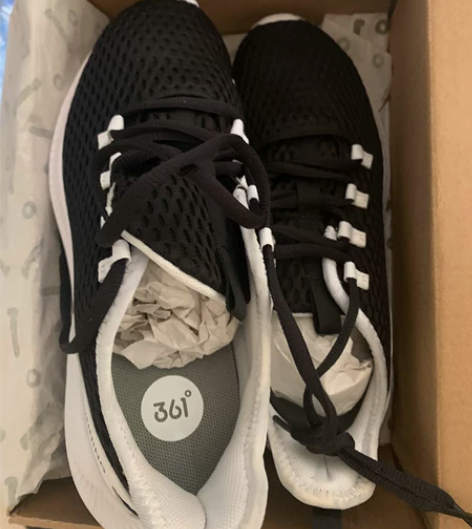 361度 39码儿童春夏款大网眼 超薄透气...