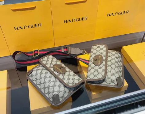 韩谷儿大牌奢侈品虎头胸包百搭女包2023新...