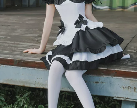 环游连衣裙世界女lolita女仆装奇迹暖暖...