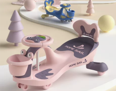 儿童扭扭车1一3岁男女宝宝溜溜车防侧翻大人...