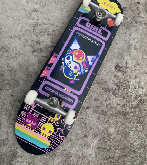 Girl滑板库洛米专业板三丽鸥联名库洛米儿...