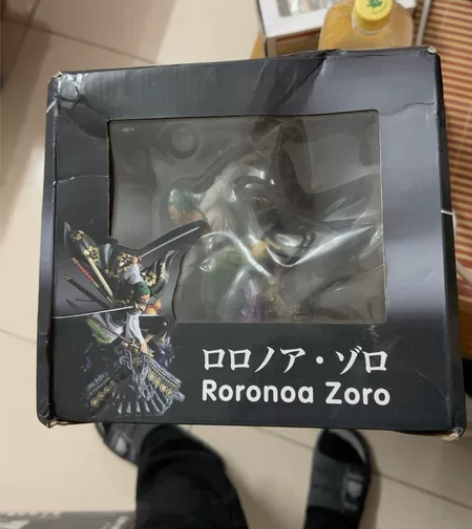 海贼王手办航海GK王和之国小版索隆屋顶索隆...