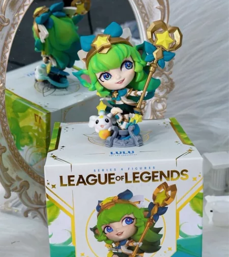 出璐璐手办 盒子没有了 卡还在 魔法棒和手...