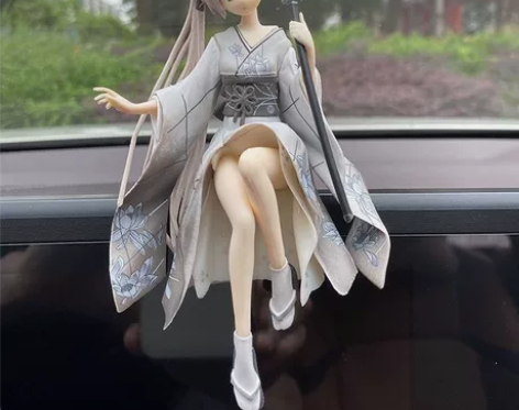 动漫缘之空穹妹手办周边和服春日野穹模型二次...