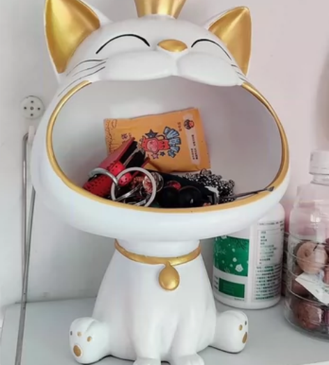 【网店不做了】处理20个创意轻奢招财猫收纳...