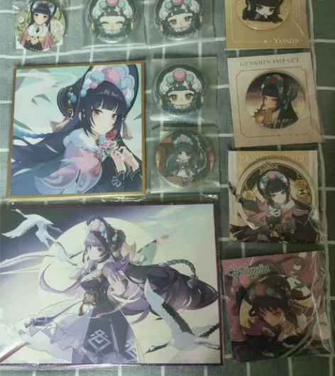 [急出]原神云堇官谷以及一些同人 可带图问...