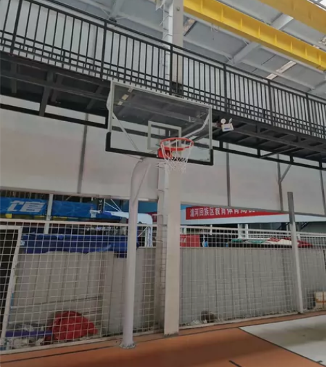 标准篮球架 钢化加厚玻璃板 需要的自拆自提