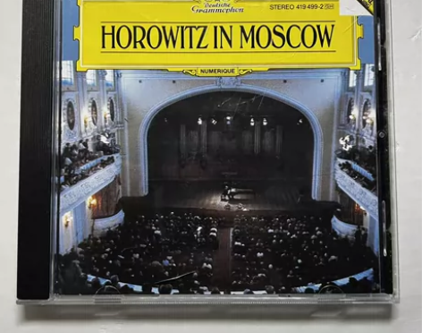 德版 CD 霍洛维茨在莫斯科 企鹅三星 唱...