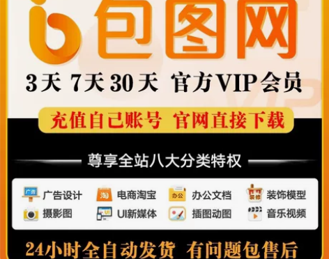 包图网全站个人vip会员兑换码 在线编辑会...