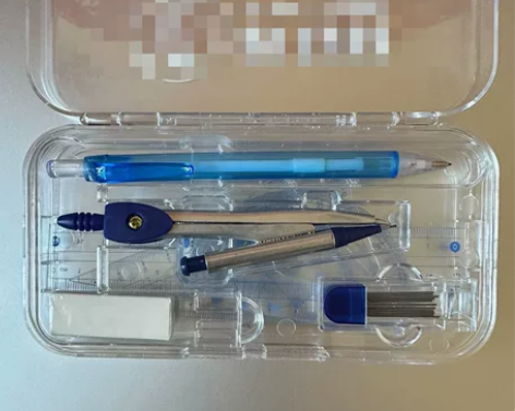 全新文具，圆规 直尺 三角板 半圆仪 教培...