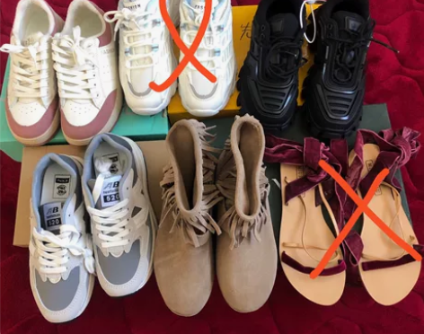 女士休闲鞋 运动鞋 凉鞋 全新的 穿一次的...