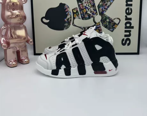 纯原皮蓬大air熊猫全掌气垫实战篮球鞋百搭...