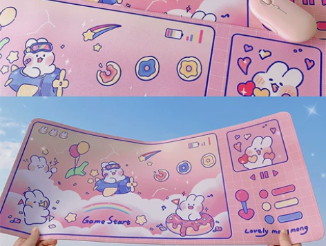 软萌兔mongmong联名款写字办公防滑学...