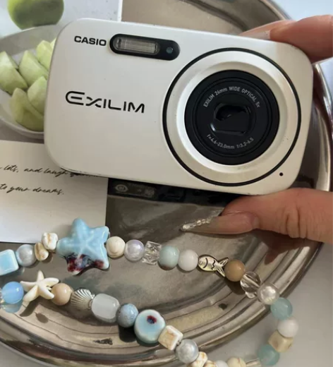 卡西欧n1 奶白色 ccd相机 1600w...