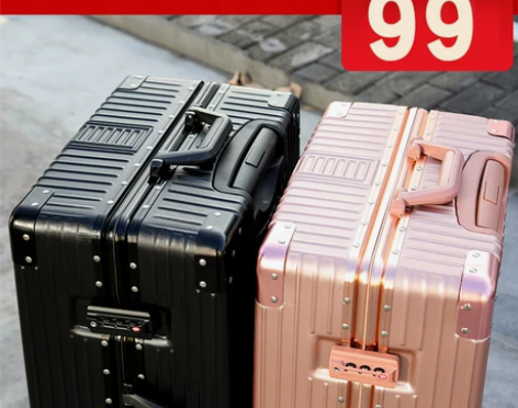 ?【潮流周价】拉杆箱万向轮旅行箱行李箱女小...