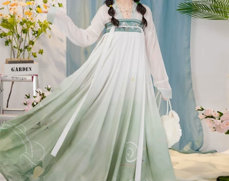 ?云芳晴青禾月唐制汉服女中国风正品原创对襟...