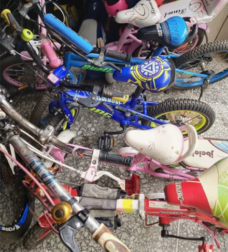 儿童自行车,有多辆,6-9成新,价格从50...