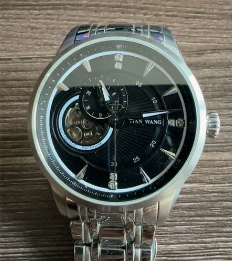 天王表天王手表男款自动机械表 个人全新  ...