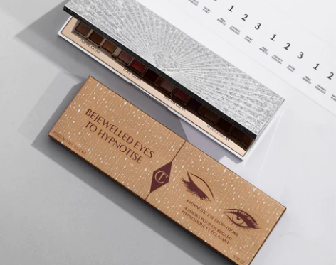 圣诞限定CT银色眼影盘12色圣诞限定钻石盘...