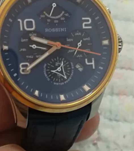 精品机械表一块，国产高端名表罗西尼，型号7...
