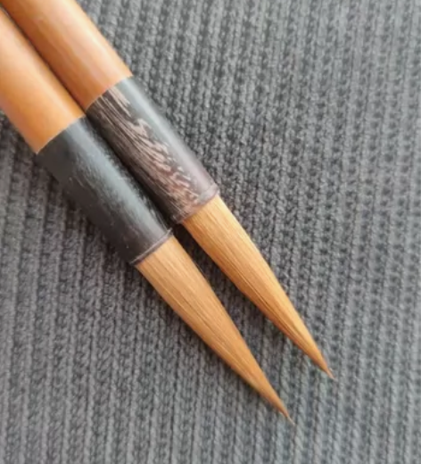 【90年代库存狼毫毛笔】精品中狼毫，莱州市...