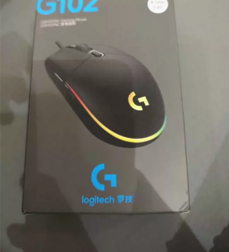 罗技g102，未开封，过保，驱动不太懂但保...