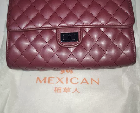 全新稻草人牛皮包包女时尚百搭真皮高级感腋下...