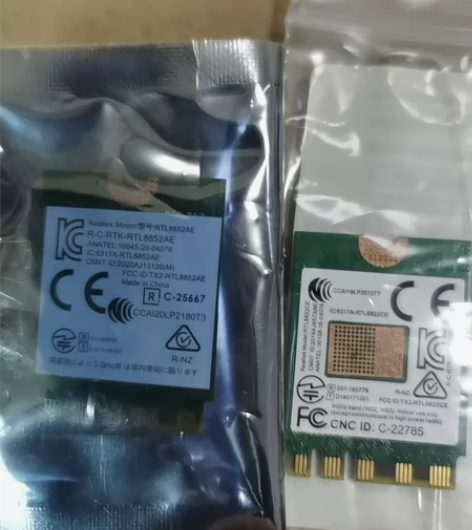 瑞昱RTL 8852AE无线网卡 2.4g...