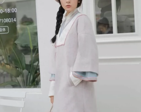 徐娇织羽集汉元素秋冬外套雾晓+半裙 加厚冬...