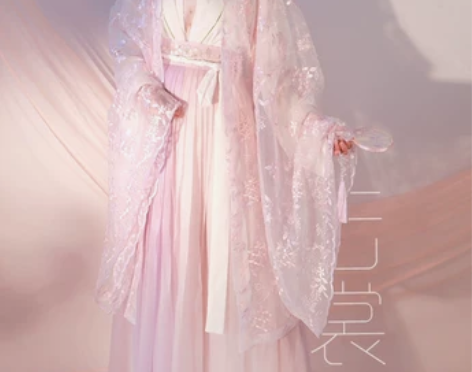 【云裳纪 律吕迢扬】春樱粉紫 六米摆一片式...