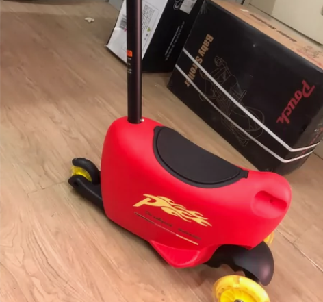 儿童多用车 全新 配件齐全，跟盒子上的图案...