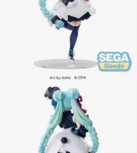 现货 正版 世嘉 初音未来 大熊猫国风时装...