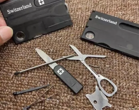 外贸尾货 瑞士Sizerland多功能刀卡...