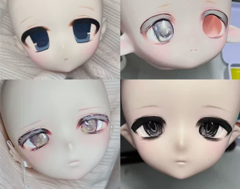 【开妆】bjd成品头 bjd接妆 bjd...