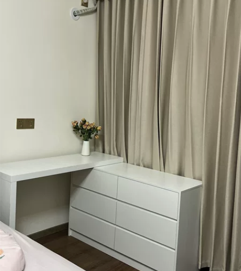 1.2米长梳妆台加斗柜，根据自己房子需要随...