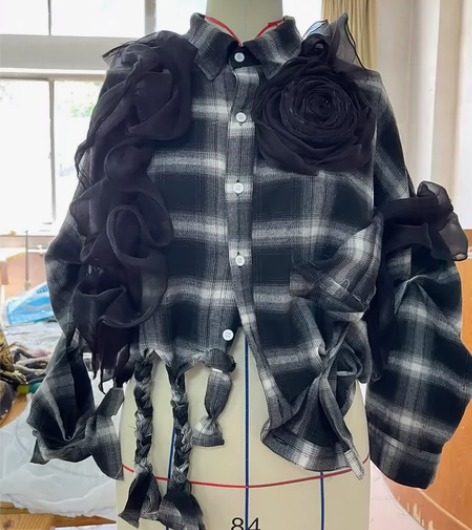 衬衫remake,衬衫改造,服饰与服装设计...