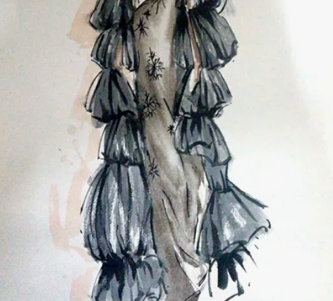 服装效果图代画,马克笔,水彩都可 出图效率...