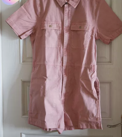 特价！Madewell工装短袖连体短裤连身...