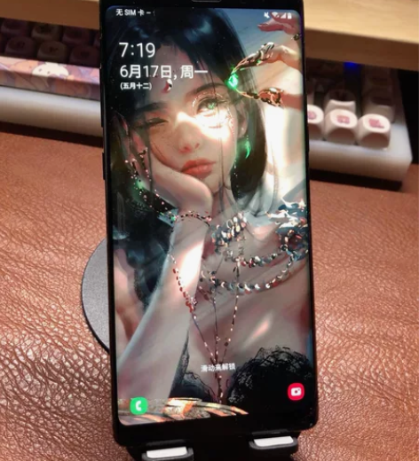 三星Note 8 黑色6+128G 屏幕外...