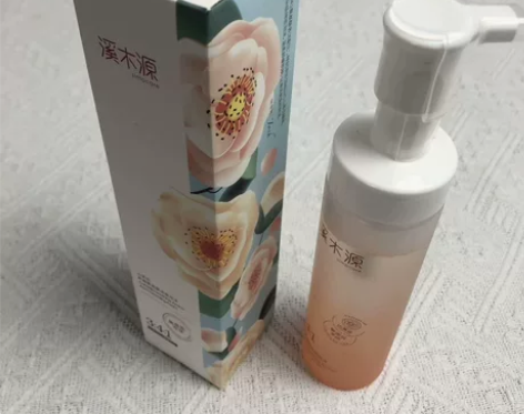 溪木源山茶花洗面奶洁面泡沫，活动的时候囤多...