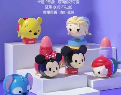 lip smacker迪士尼联名儿童润唇膏...