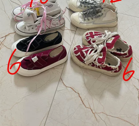 闲置鞋子图上标价出 鞋码：38（右上角36...