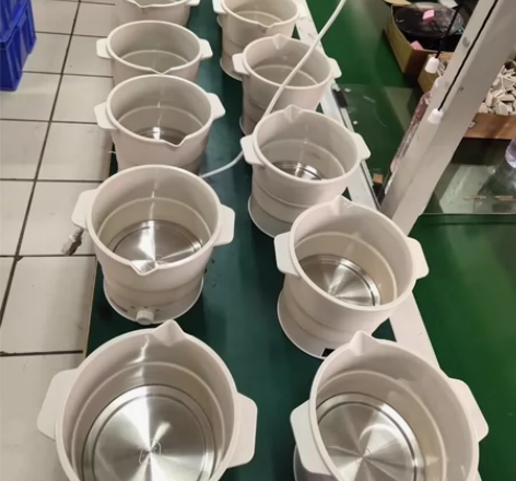 #家居好帮手 便携式折叠锅多功能电煮锅火锅...