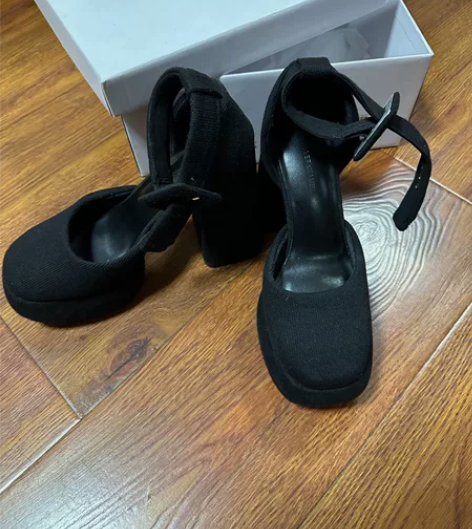 小ck高跟鞋（仿版）36码 防水台超高跟鞋...