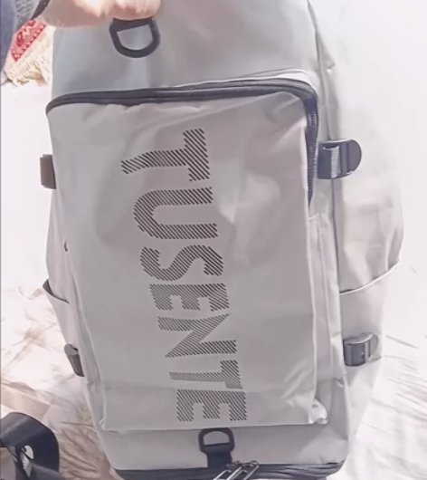 清库处理双肩包男超大容量篮球包训练健身包学...