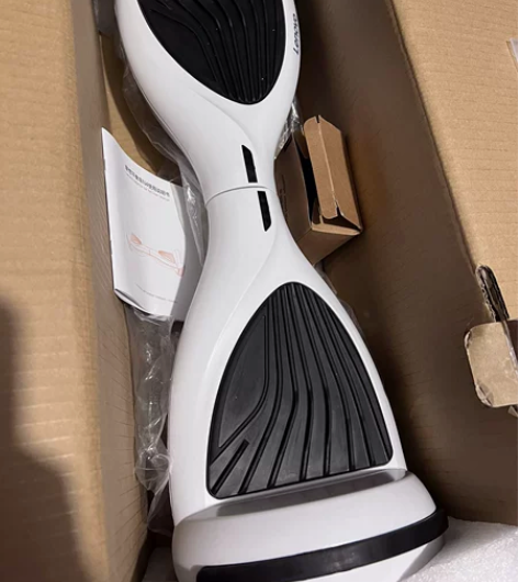 包邮联想N4电动平衡车两轮扭扭车尊贵白 白...