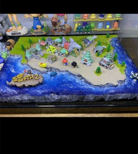 石器时代场景地台，各种地台来图定制，奥特曼...