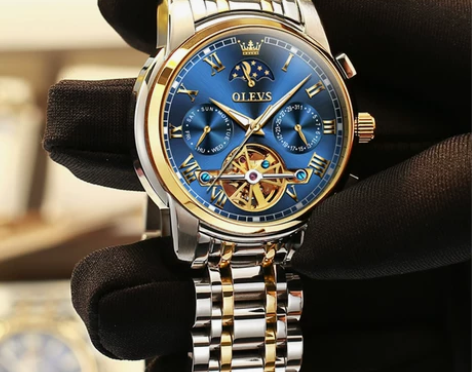 瑞士认证手表男正品牌男士手表机械全自动镂空...